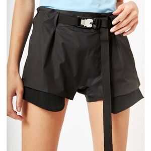 JOHANNA PARV Lightweight Cover Shorts medium black